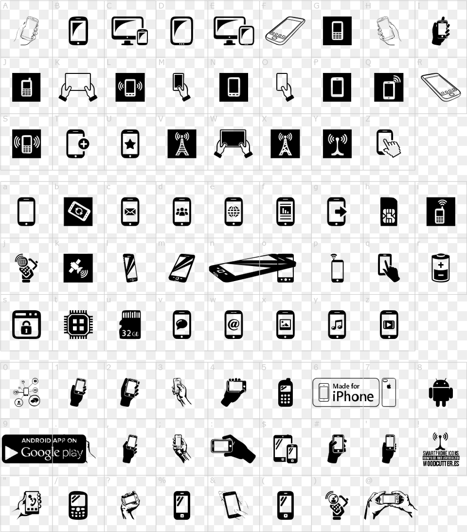 Smartphone Icons Font Carmine, Text, Architecture, Building, Alphabet Free Transparent Png