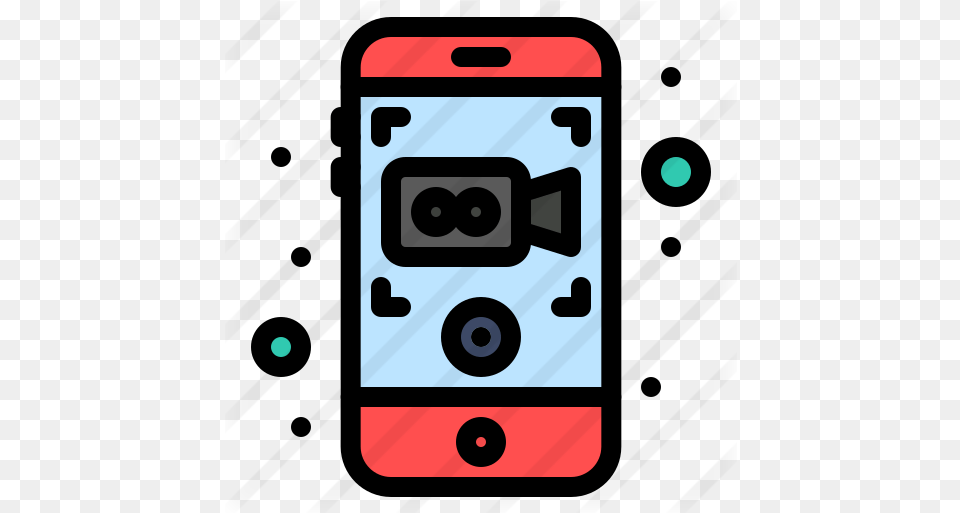Smartphone Music And Multimedia Icons Smartphone, Electronics, Phone, Mobile Phone Free Transparent Png