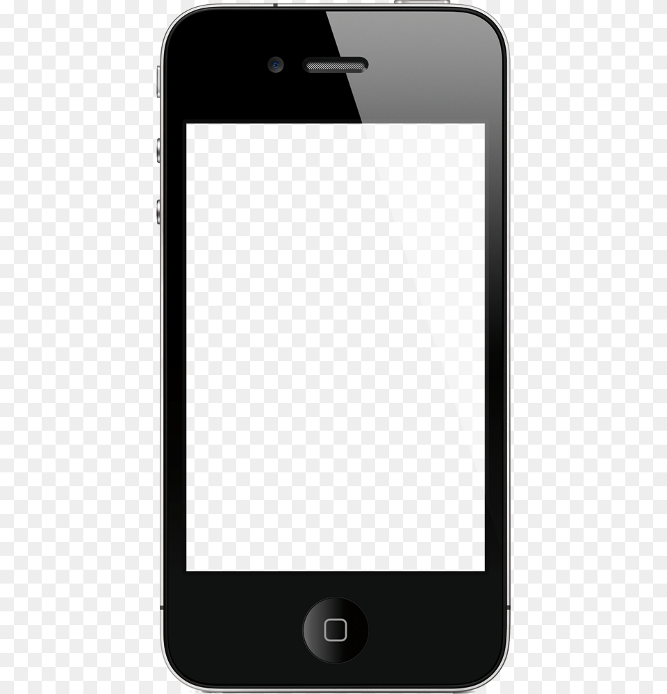 Smartphone Silhouette Clipart Smartphone Iphone Clip Iphone, Electronics, Mobile Phone, Phone Free Png Download