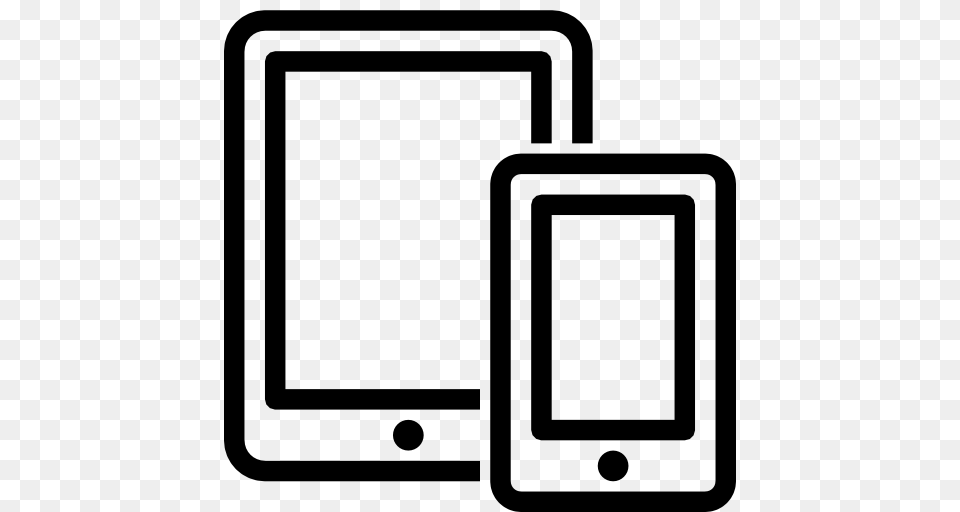 Smartphonetablet Pngicoicns Icon Download, Gray Png