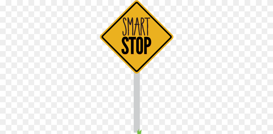 Smartstop Logo Large Sign Of Transit, Symbol, Road Sign Png Image