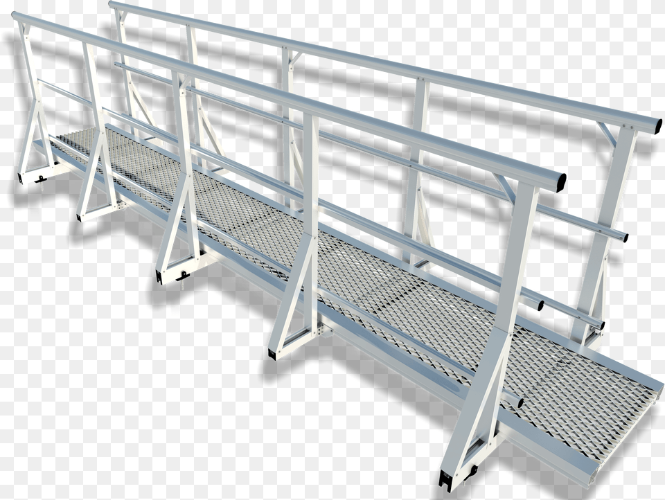 Smartwalk Non Levelled Double Handrails Shopping Cart, Machine, Ramp Free Png Download