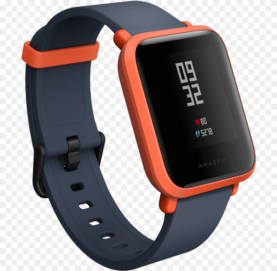 Smartwatch Ip68 For Xiaomi Amazfit Bip Vs Fitbit Versa, Wristwatch, Arm, Body Part, Digital Watch Free Transparent Png