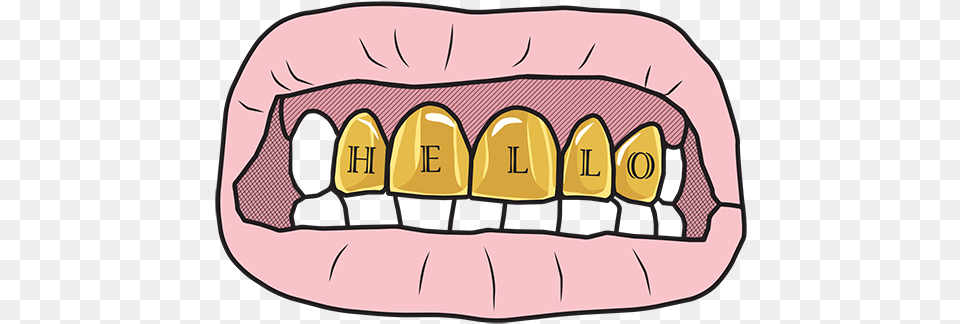 Smartypants106goldteeth Gold Teeth Clip Art, Body Part, Mouth, Person Free Png