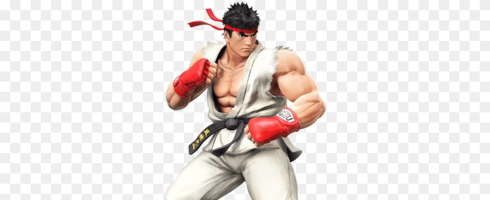 Smash 4 Ryu, Clothing, Glove, Adult, Male Free Png Download