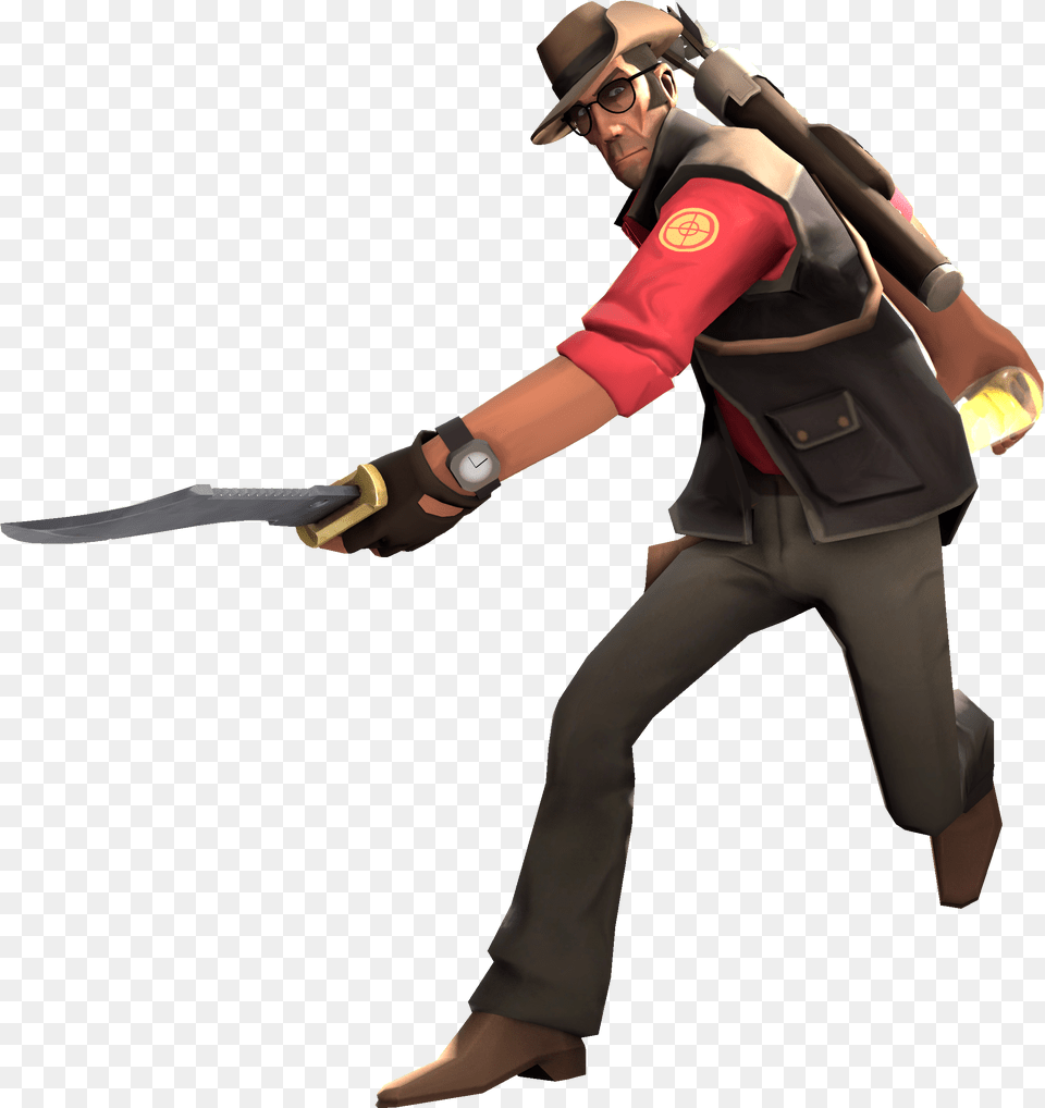 Smash Bros Inspired Sniper Render Creation Figurine, Weapon, Sword, Accessories, Glasses Free Png