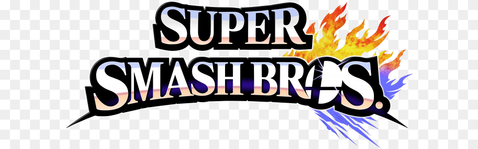 Smash Brothers Logo Logo Super Smash Bros Universe Wood, Text, Fire, Flame Free Transparent Png