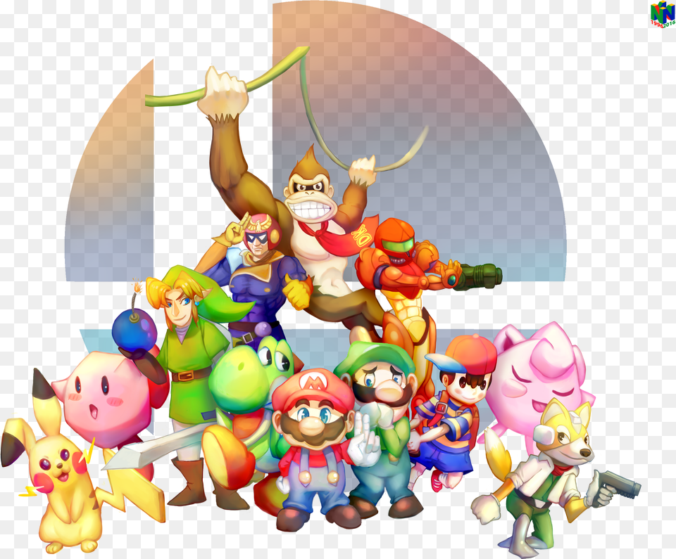 Smash Characters Free Png