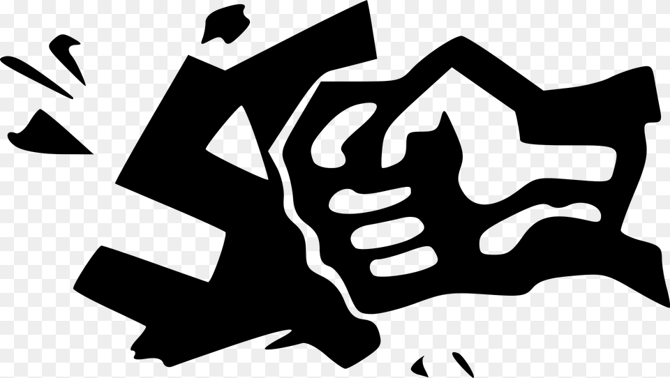 Smash Fascism Clipart, Body Part, Hand, Person, Symbol Free Png