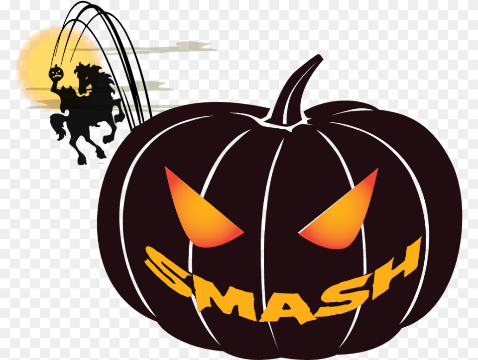 Smash Is A Friendly Pumpkin Carving Contest Featuring Pumpkin Smash Clip Art, Festival, Halloween, Ammunition, Grenade Png