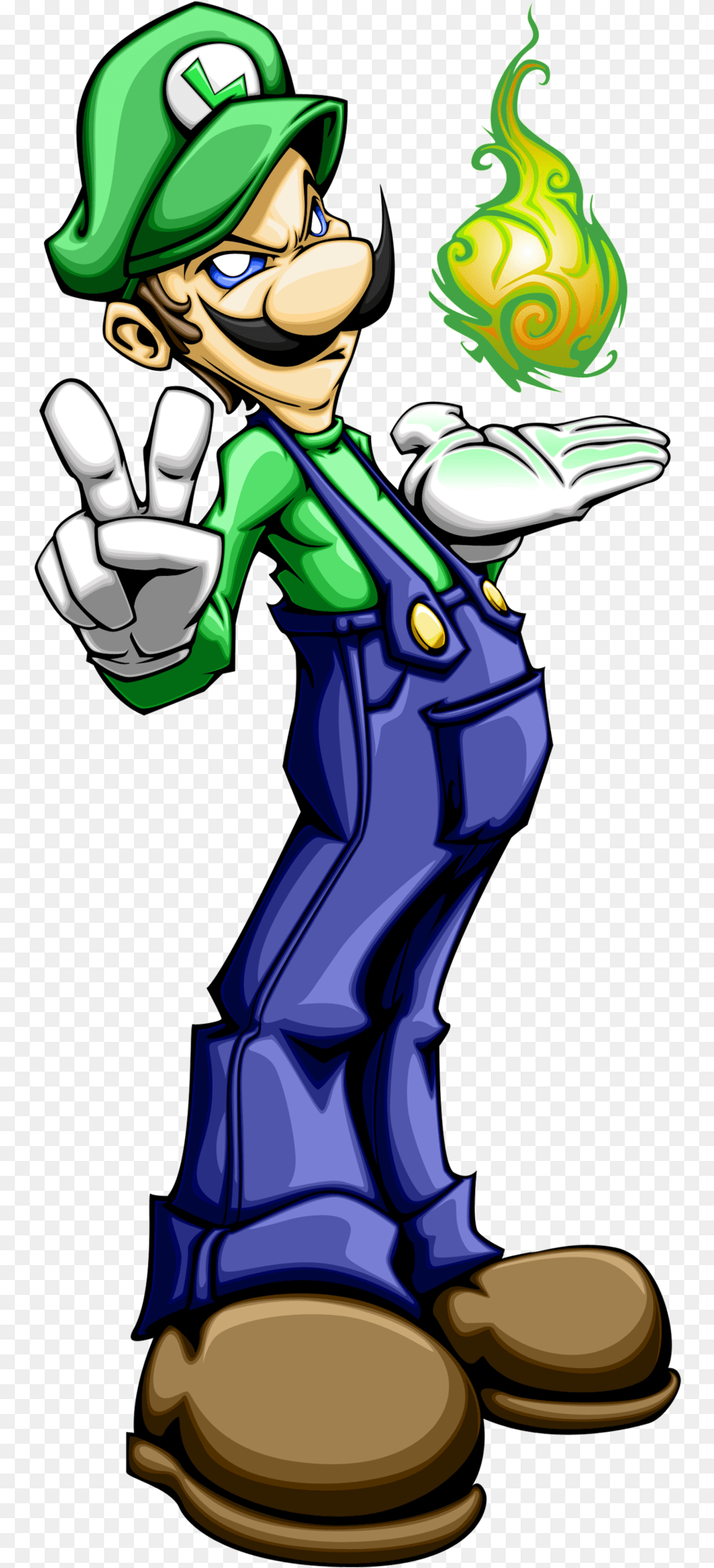 Smash Luigi, People, Person, Cleaning, Face Free Transparent Png