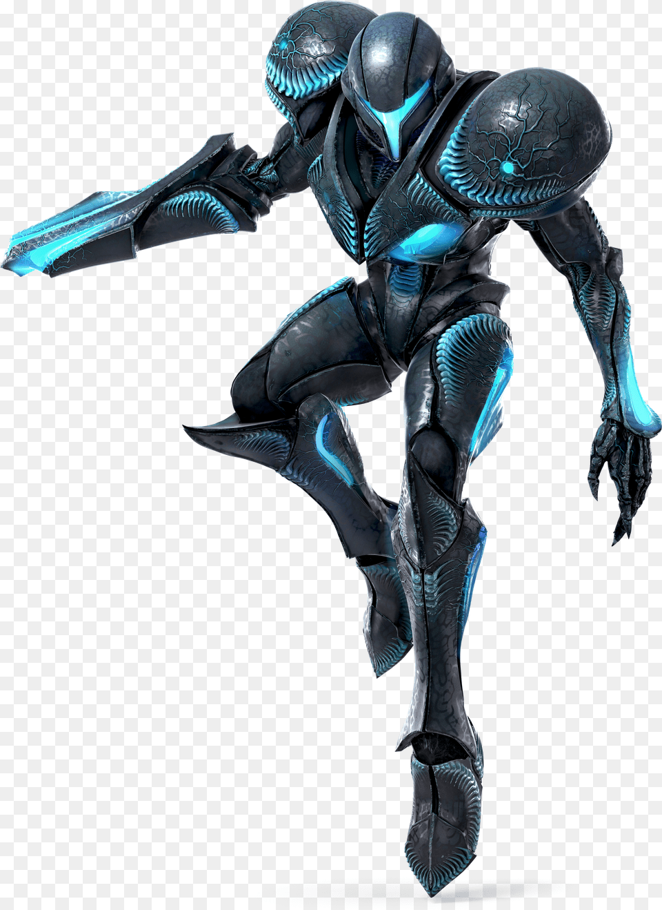 Smash Ultimate Dark Samus, Gray Free Transparent Png