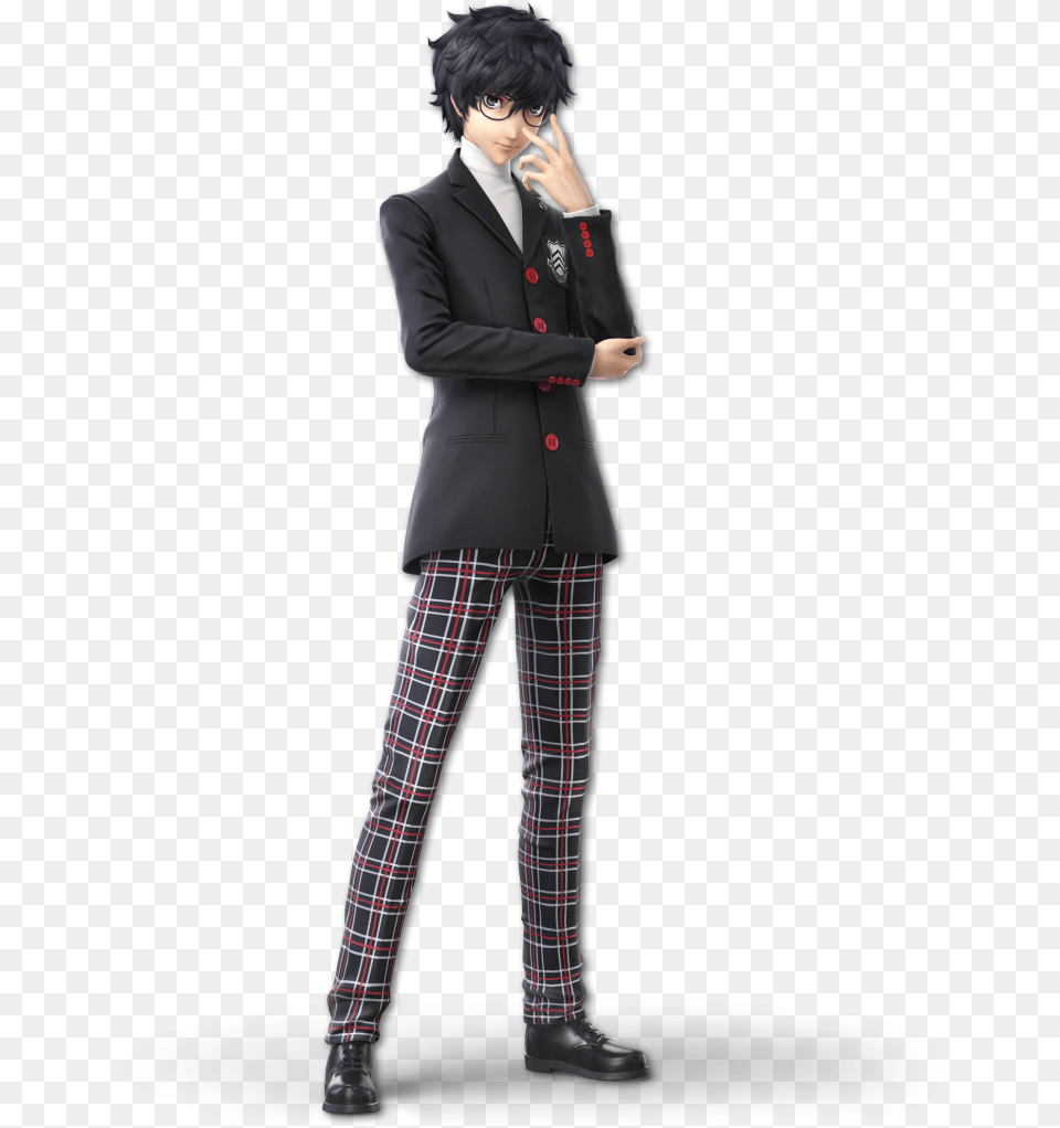 Smash Ultimate Joker Render, Jacket, Formal Wear, Suit, Coat Free Png