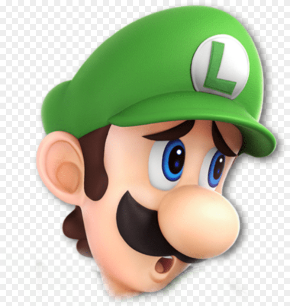 Smashbrosultimate Smashultimate Luigi Head Super Smash Bros Ultimate Luigi, Baby, Person, Game, Super Mario Free Transparent Png