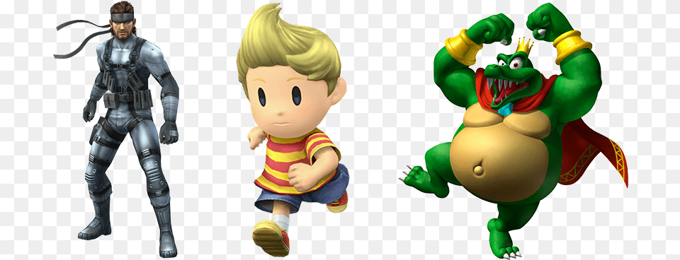 Smashdlc Donkey Kong Crocodile King, Adult, Baby, Male, Man Png Image