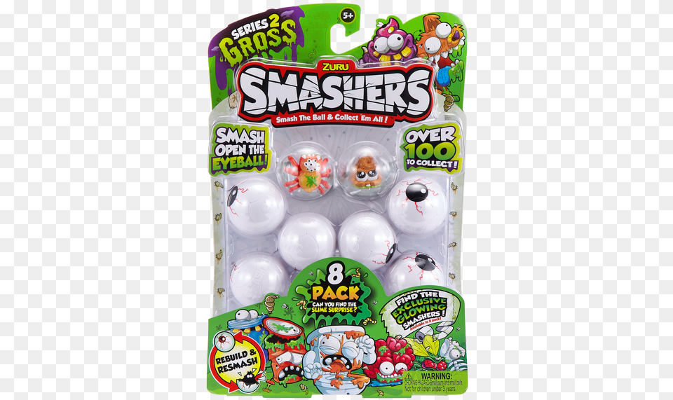 Smashers Gross Series 2 Smashball Amposlash Zuru Smashers, Food, Sweets Free Png Download