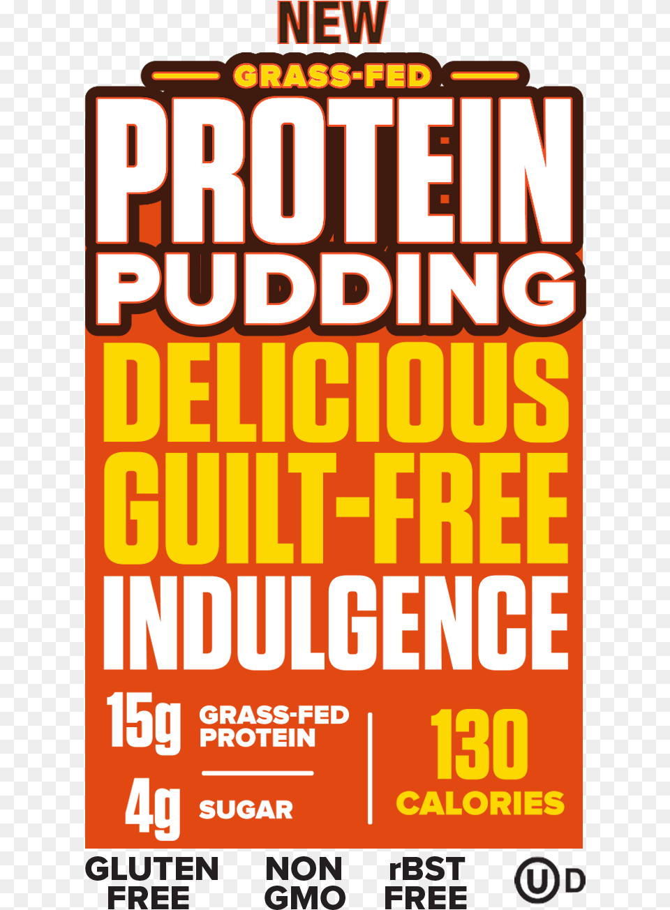 Smashpack Grass Fed Chocolate Protein Pudding Pouches Poster, Advertisement, Scoreboard Free Transparent Png