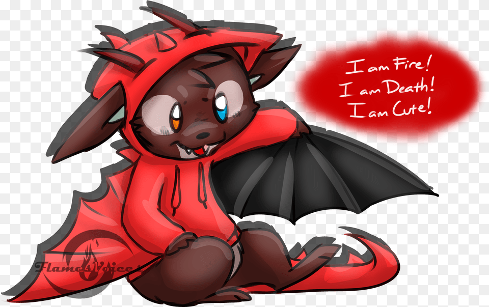 Smaug Flamesvoices I Am Fire I Am Death I Am Cute Am Death Cute, Book, Comics, Publication, Baby Free Transparent Png