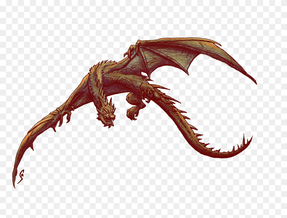 Smaug Hd Smaug, Dragon, Animal, Dinosaur, Reptile Free Png Download