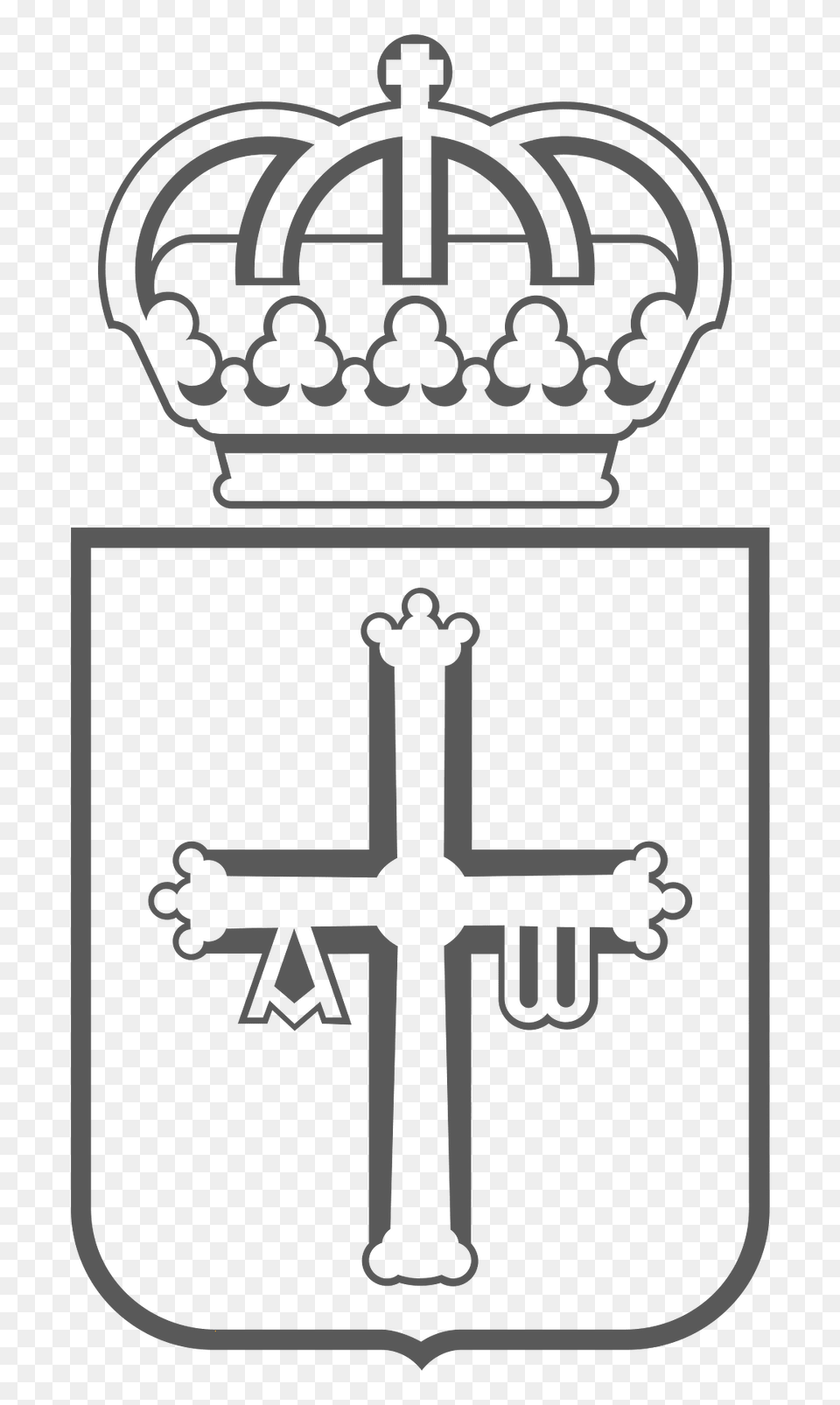 Smbolo Del Gobierno De Asturias Clipart, Cross, Symbol Png Image