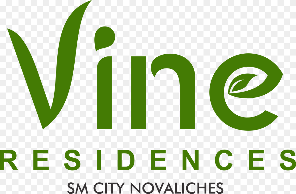Smdc Vine Residences Logo, Green, Herbal, Herbs, Plant Png Image