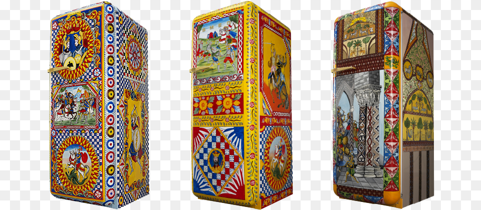 Smeg Fridge Dolce And Gabbana, Art, Handicraft, Porcelain, Pottery Png Image