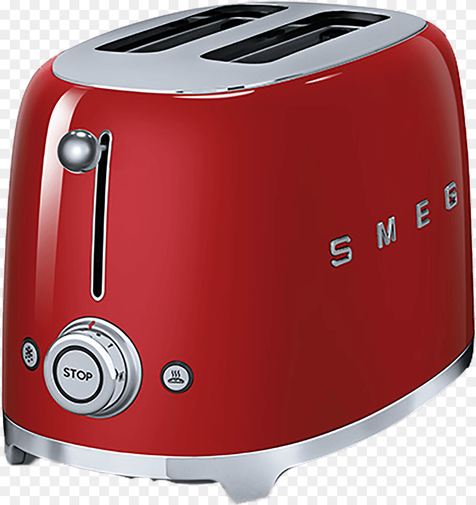 Smeg Tsf01rdeu Download Smeg 2 Slice Toaster Red, Appliance, Device, Electrical Device, Clothing Png