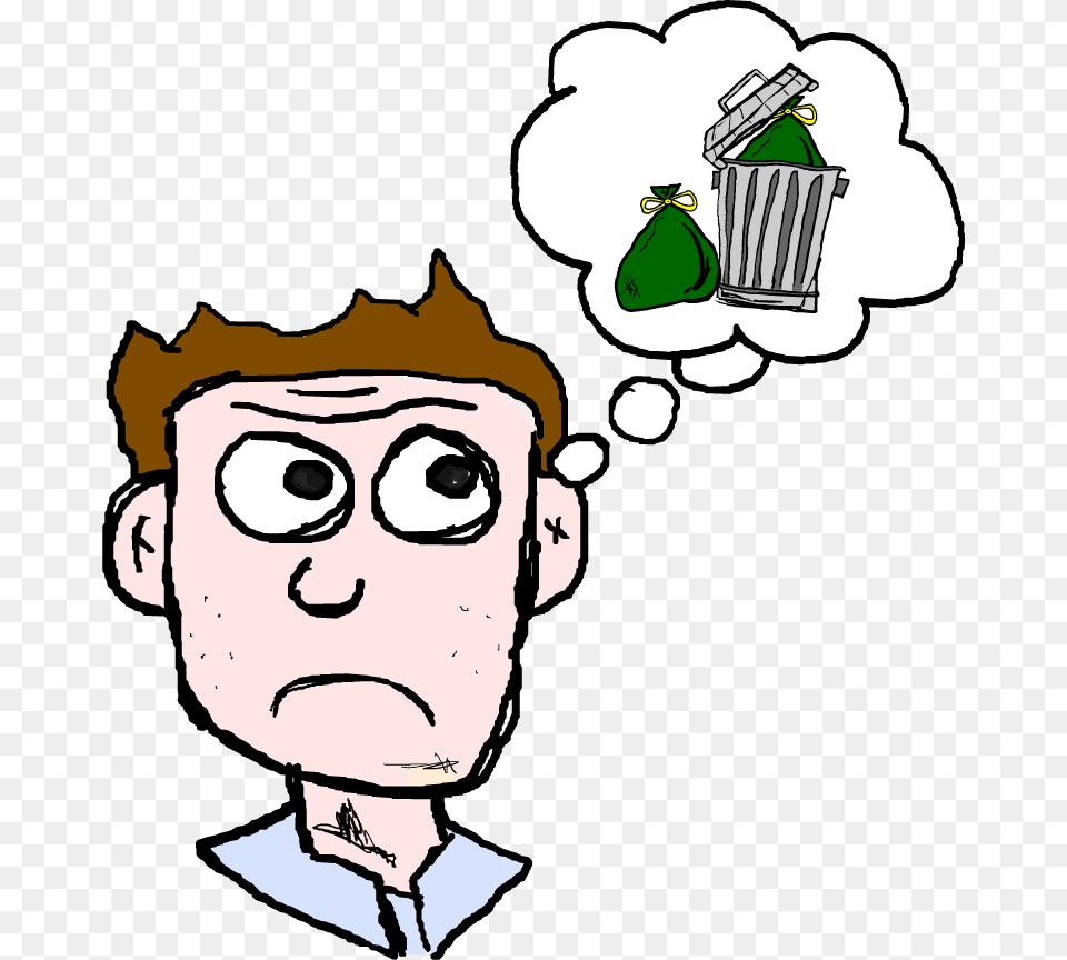 Smell Clipart Stinky Thinking Negative, Head, Person, Face, Man Free Transparent Png