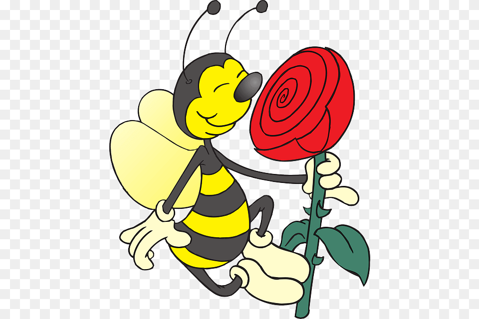 Smelling Clipart, Animal, Bee, Wasp, Invertebrate Free Png
