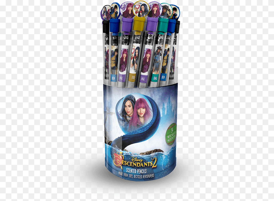 Smelly Pencils From Decendents, Adult, Female, Person, Woman Png