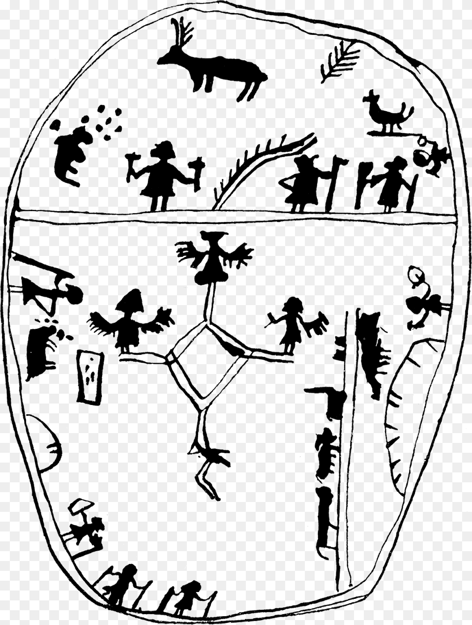 Smi Mythology Shaman Drum Samisk Mytologi Schamantrumma Samisk Symbol, Female, Person, Child, Girl Png