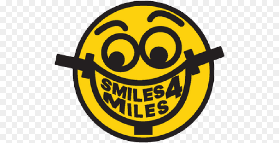 Smiiles 4 Miles 2021 Tour Happy, Logo, Symbol, Badge Free Transparent Png
