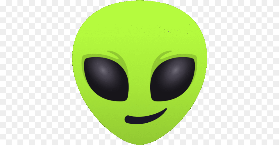 Smile Alien Gif Smile Alien Joypixels Discover U0026 Share Gifs Alien Gif Emoji, Green, Mask Png