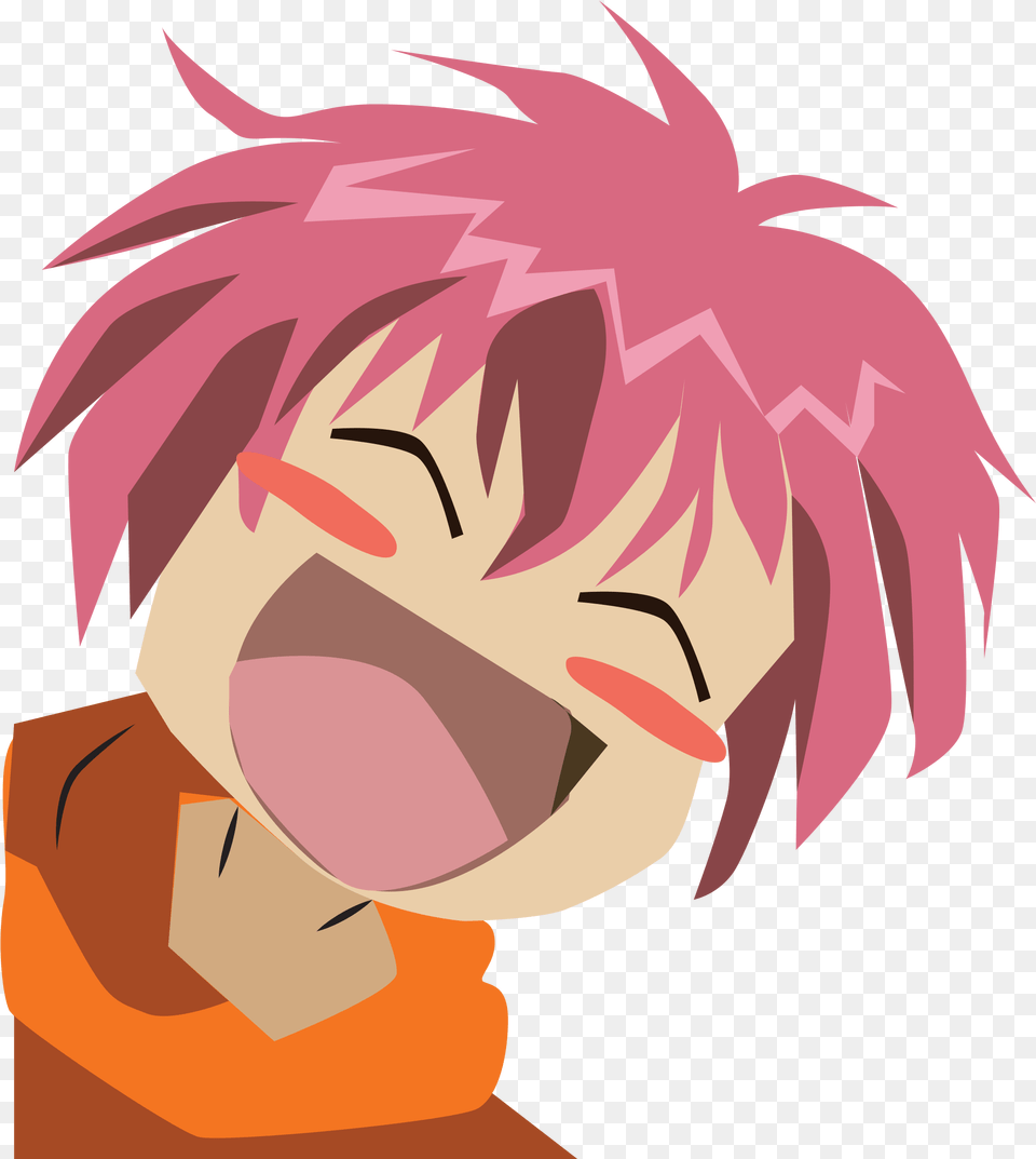 Smile Computer Icons Laughter Digital Anime Boy Happy, Book, Comics, Publication, Baby Free Png Download