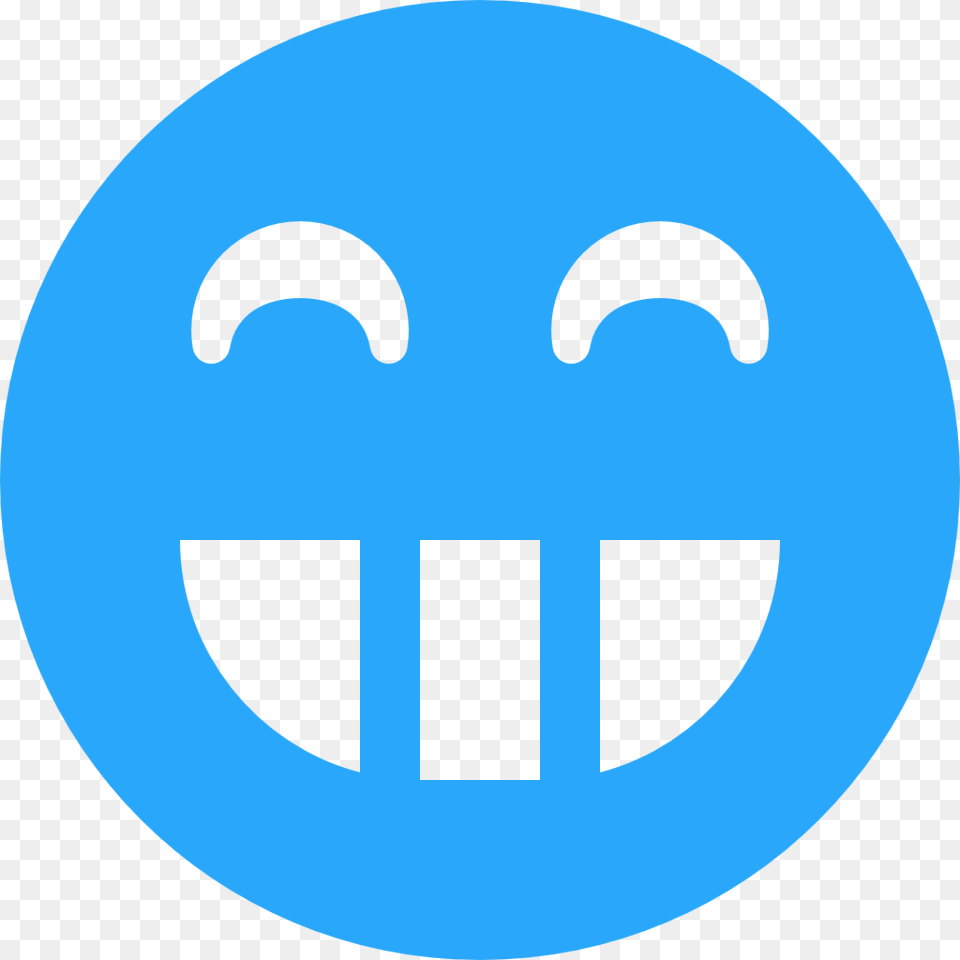 Smile Dark With Teeth Blue 28a7fb Black And White Acid Face, Leisure Activities, Person, Sport, Swimming Free Transparent Png