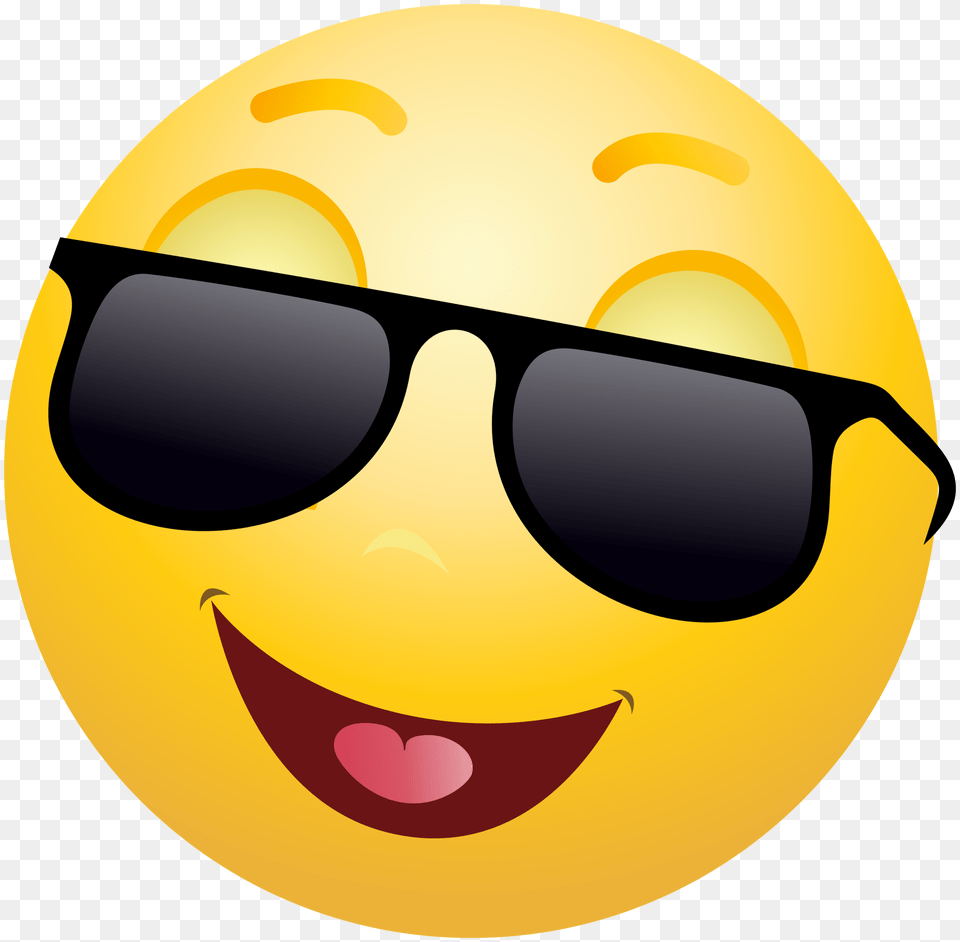 Smile Emoji Face Image Background Arts, Accessories, Sunglasses, Sphere, Disk Free Png Download