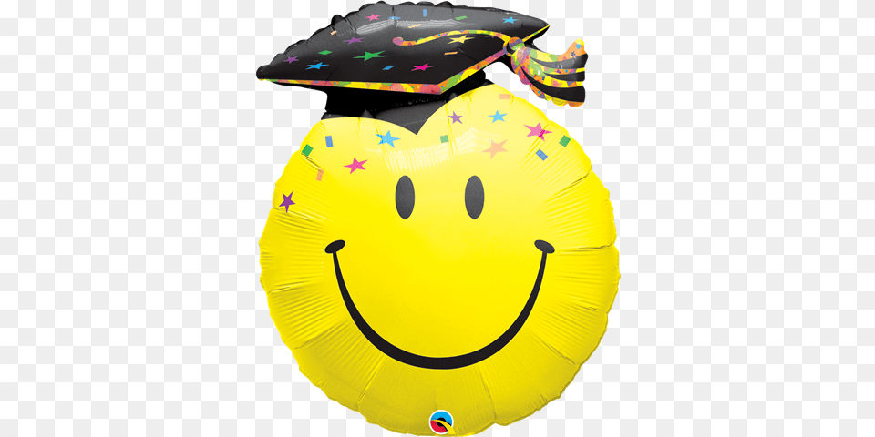Smile Face Party Grad Balloon Mylar Balloons, People, Person Free Png