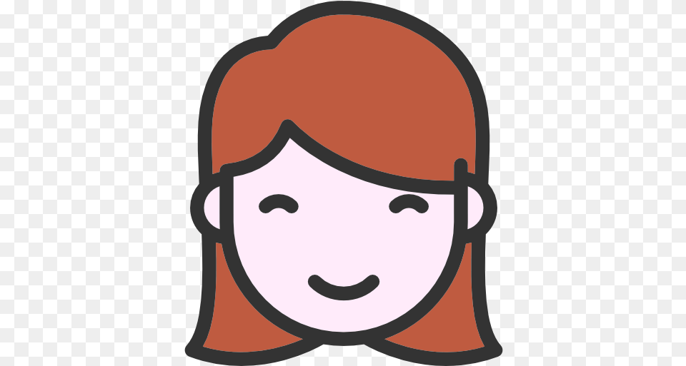 Smile Free People Icons Girl Face Icon, Baby, Cap, Clothing, Hat Png