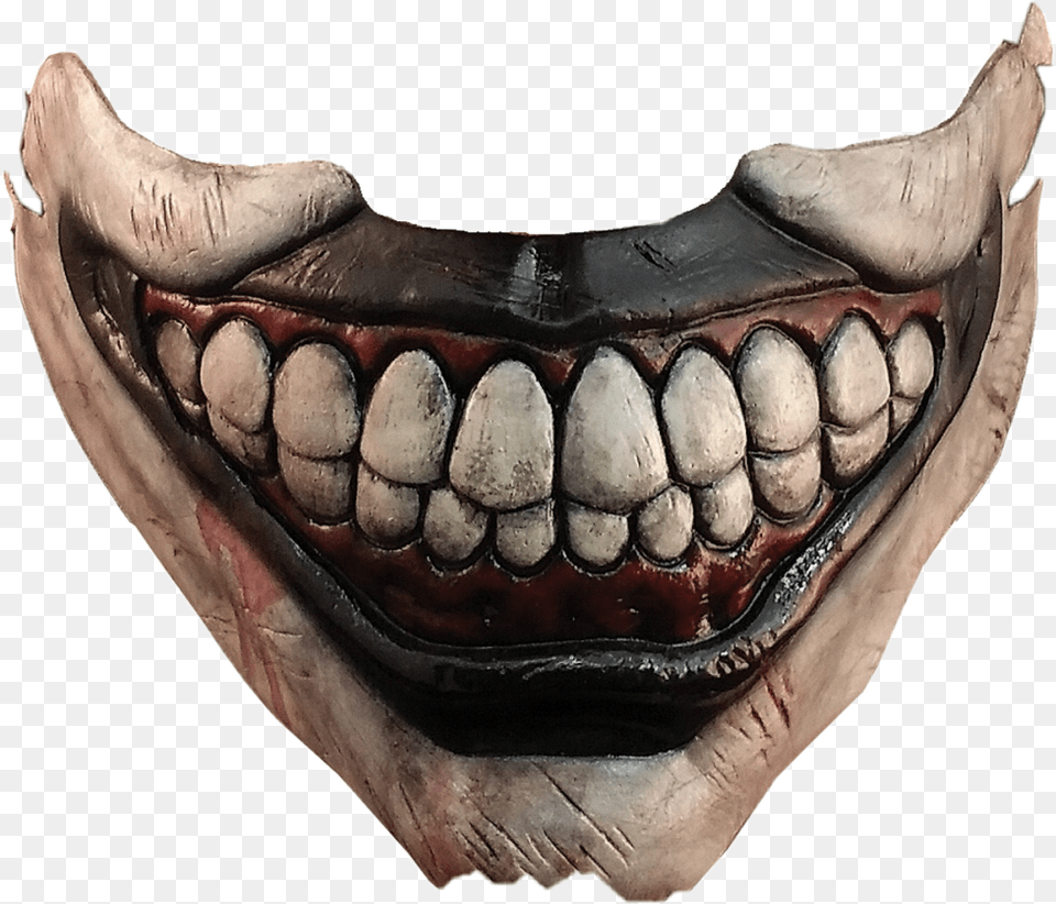 Smile Joker Thejoker Horror Horrormask Mask Teeth Twisty The Clown Mask, Body Part, Mouth, Person, Head Free Png Download