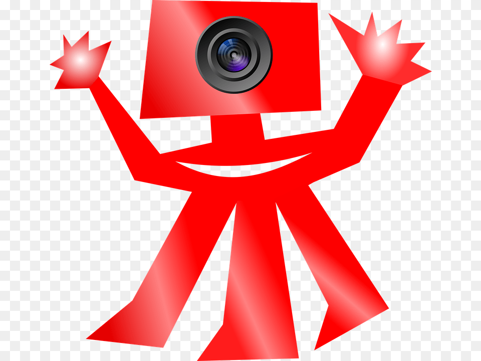 Smile Photo Photographer Picture Camera Lens, Electronics, Person, Webcam Free Png Download