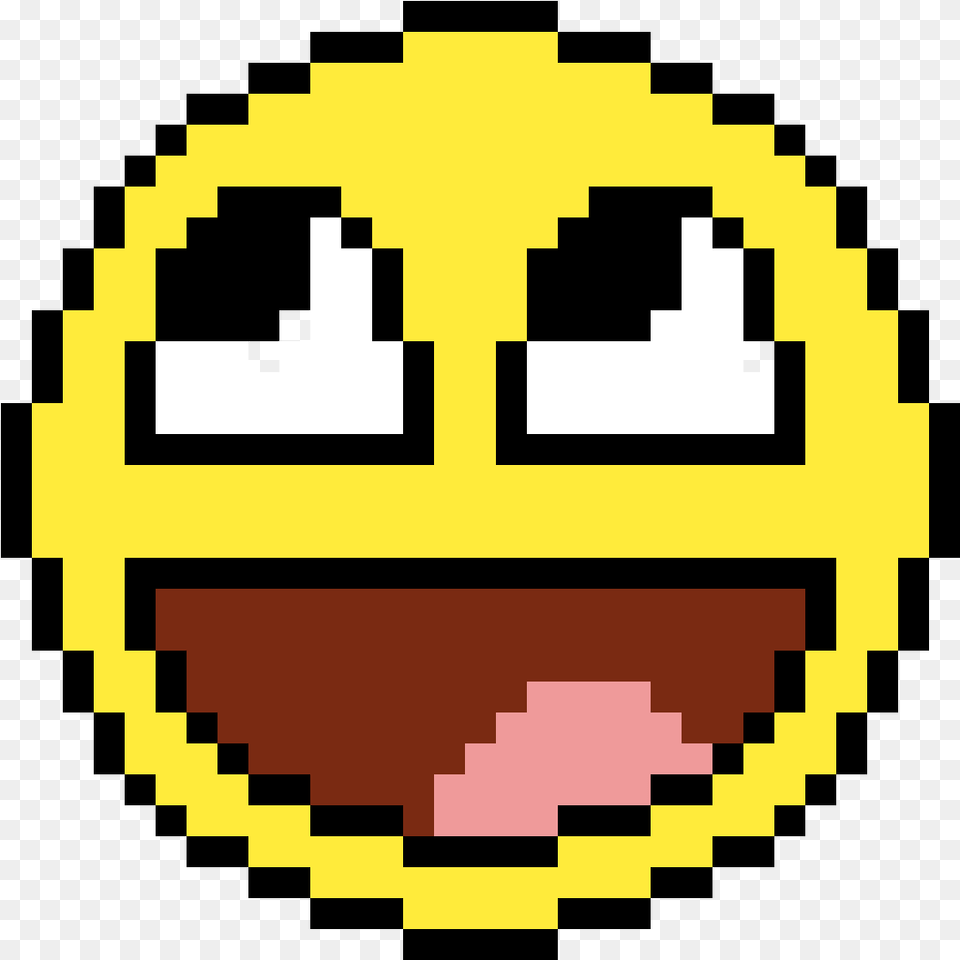 Smile Pixel Art Minecraft Pixel Art Easy Free Png Download