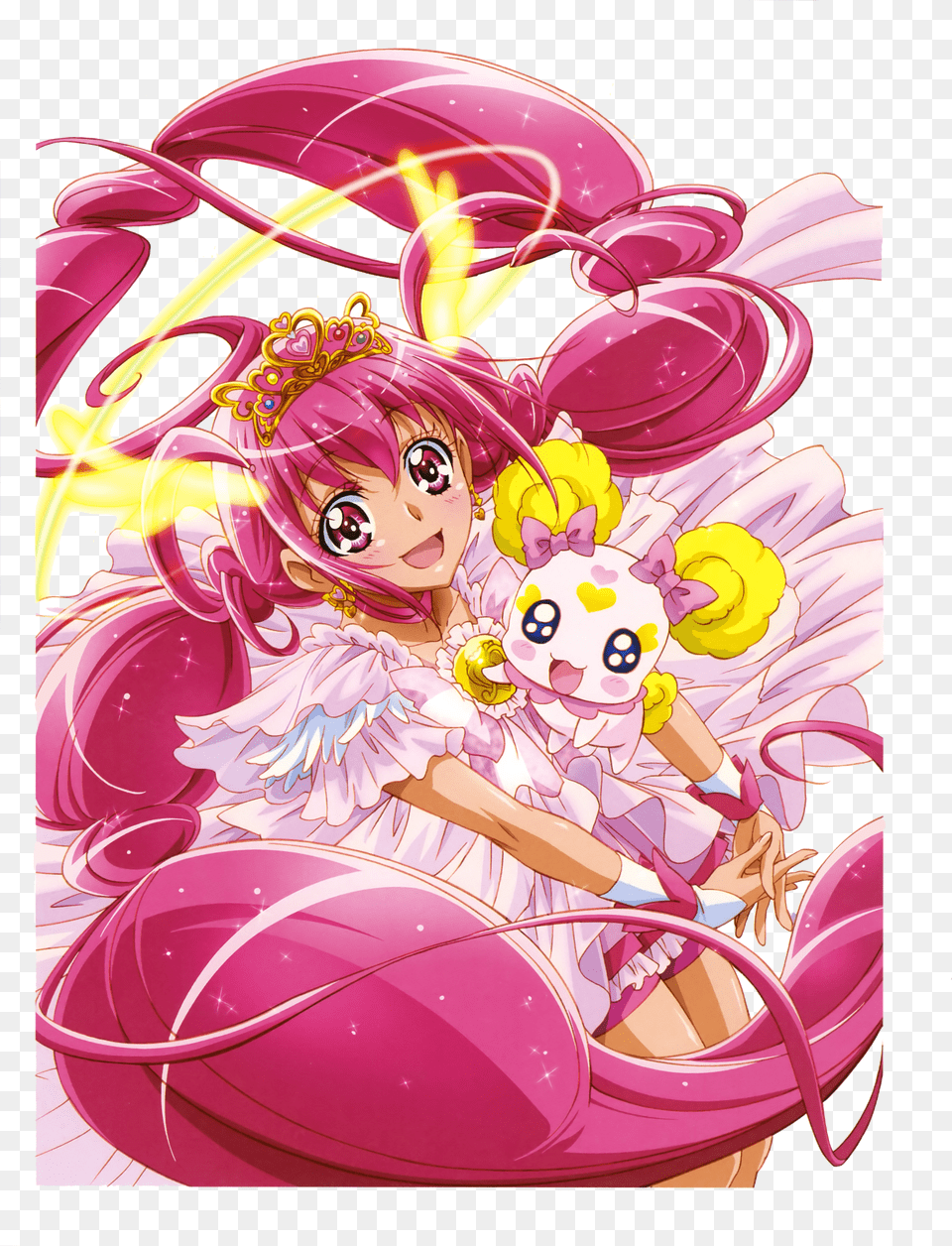 Smile Pretty Cure Princess Happy And Candy Pose Book, Comics, Publication, Manga, Baby Png