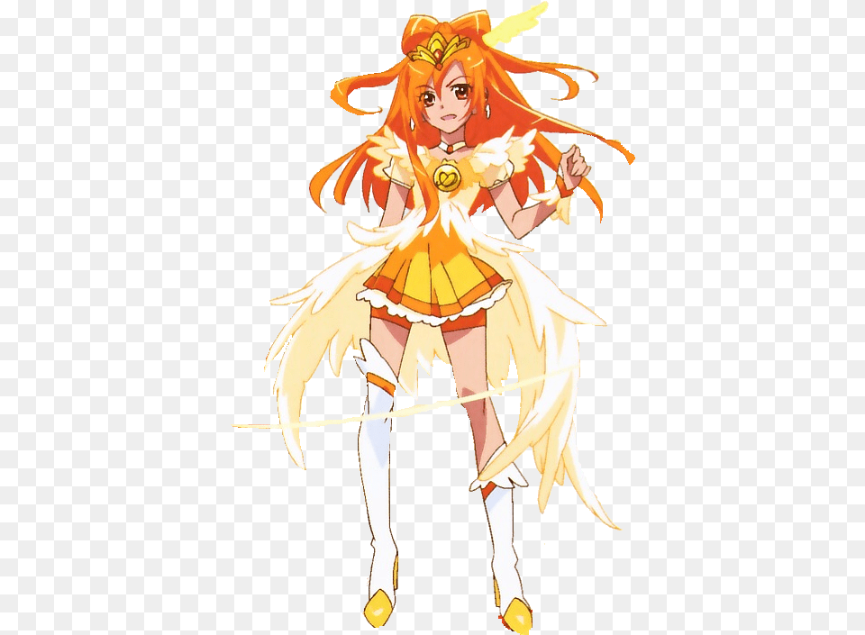 Smile Pretty Cure Ultra Cure Sunny Pose Cure Sunny Royal, Book, Comics, Publication, Person Free Transparent Png
