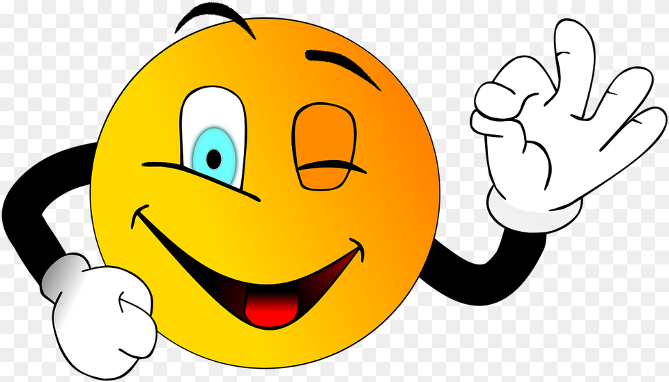 Smile Smiley Wink Photo Emoji Follow Free Png Download