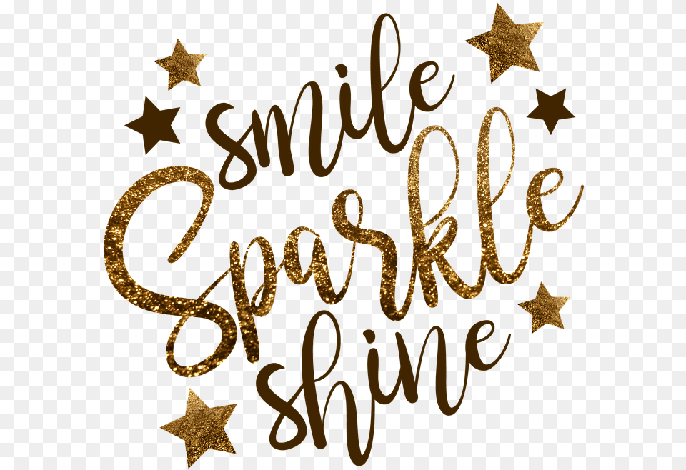 Smile Sparkle Shine, Symbol, Text Png Image
