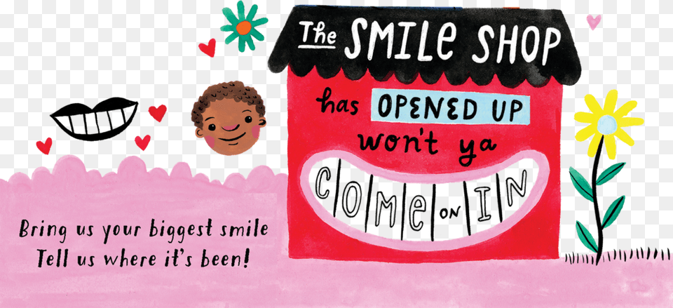 Smile Spot Poster, Face, Head, Person, Baby Free Png