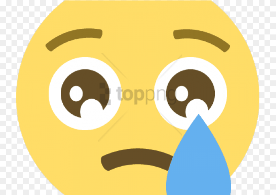 Smile With Transparent Emoji Crying Face Free Png Download