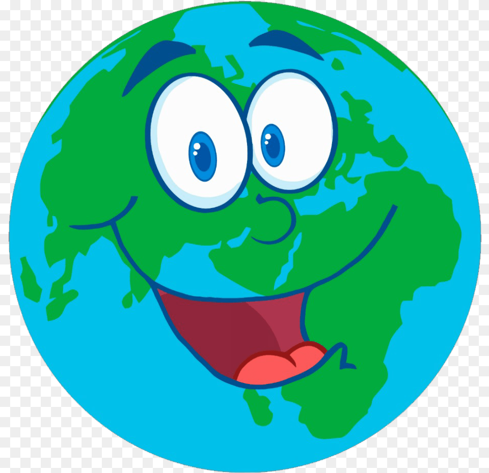 Smileearth Smiling Earth Clip Art, Astronomy, Outer Space, Planet, Globe Png