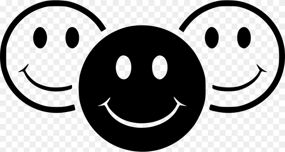Smiles Smiley, Stencil Free Png
