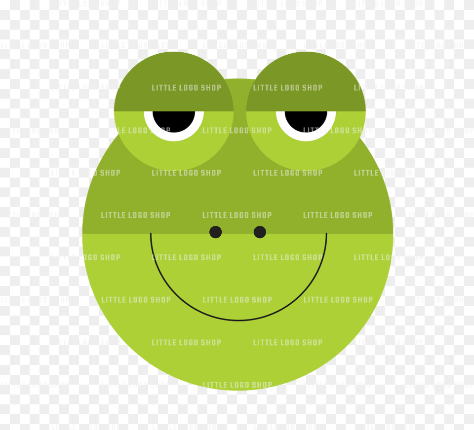 Smiley, Green, Disk, Animal Png Image